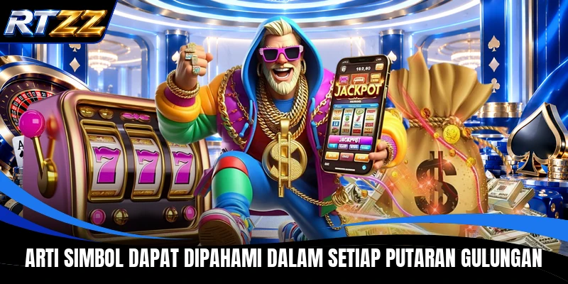 Arti simbol dapat dipahami dalam setiap putaran gulungan
