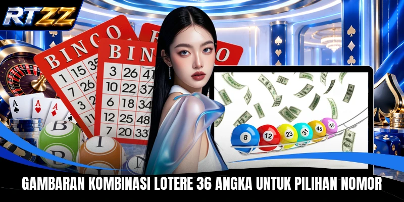 Gambaran Kombinasi lotere 36 angka untuk pilihan nomor