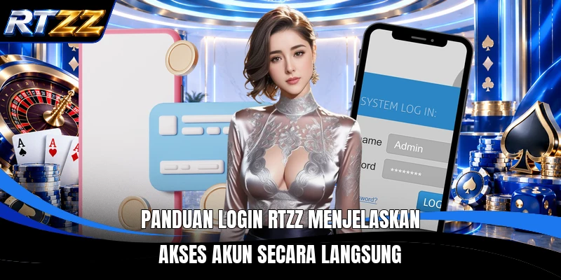 Panduan login RTZZ menjelaskan akses akun secara langsung