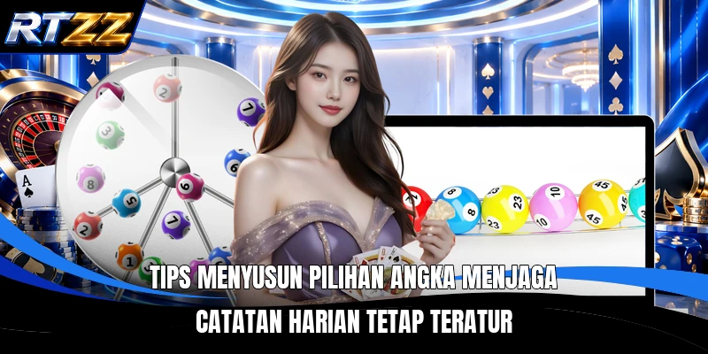 Tips menyusun pilihan angka menjaga catatan harian tetap teratur